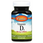 Carlson Vitamin D3 4000IU, 120 softgels