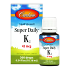 Carlson Super Daily K2 45mcg, 10.16ML