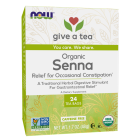 NOW Foods Senna Tea, Organic - 24 Tea Bags