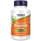 NOW Foods Graviola 1000 mg, Double Strength - 90 Tablets