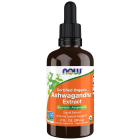 NOW Foods Ashwagandha Extract Liquid, Organic - 2 fl. oz.