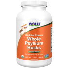 NOW Foods Whole Psyllium Husks, Organic - 12 oz.