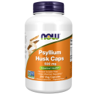 NOW Foods Psyllium Husk Caps 500 mg - 200 Veg Capsules