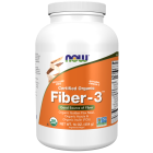 NOW Foods Fiber-3, Organic - 16 oz.