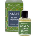 Maroma Tonka Vetiver Perfume Oil - Front view