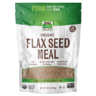 NOW Foods Flax Seed Meal, Organic - 22 oz.