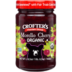 Crofter's Organic Premium Morello Cherry Fruit Spread - Front view