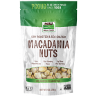 NOW Foods Macadamia Nuts, Dry Roasted & Salted - 9 oz