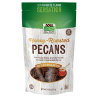 NOW Foods Honey-Roasted Pecans - 8 oz.