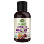 NOW Foods Monk Fruit Amaretto Liquid, Organic - 1.8 fl. oz.