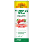 Country Life Strawberry Vitamin D3 Spray, 150 Sprays