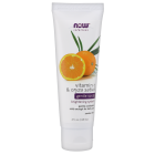 NOW Foods Vitamin C & Oryza Sativa Gentle Scrub - 4 fl. oz.