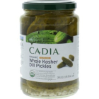 Cadia Organic Whole Dill Pickles - Front view