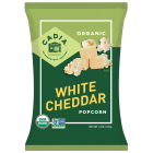 Cadia Organic White Cheddar Cheese Popcorn - Front view