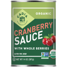 Cadia Organic Whole Cranberries