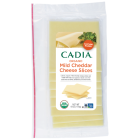 Cadia Mild Cheddar Cheese Slices - Front view