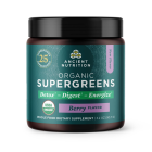 Ancient Nutrition Organic SuperGreens Berry Powder - Front view