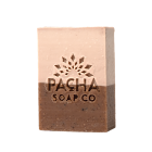 Pacha Soap Co. Coconut & Rice Milk Bar Soap - Front view