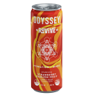 Odyssey Elixir Strawberry Passion Fruit Revive Sparkling Mushroom Energy Drink - Front view