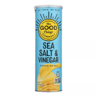 The Good Crisp Company Sea Salt & Vinegar Potato Crisps - Front view