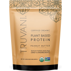 Truvani Organic Plant Based Protein Powder Peanut Butter, 10 Servings - Front view