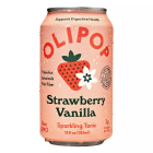 Olipop Strawberry Vanilla Sparkling Tonic - Front view