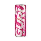 Guru Fruit Punch Organic Energy Drinks - Front view