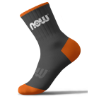 NOW Foods NOW® Branded Organic Mid-Calf Socks - Small