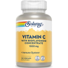 Solaray Vitamin C with BioFlavonoid Concentrate, 1000mg, 100 Vegetarian Capsules