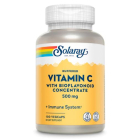 Solaray Buffered Vitamin C with Bioflavonoid Concentrate, 500mg, 100 Vegetarian Capsules