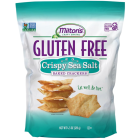 Miltons Crispy Sea Salt Gluten Free Crackers - Front view