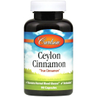 Carlson Ceylon Cinnamon, 90 Capsules