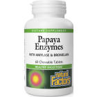 Natural Factors Papaya Enzymes, 120 Chewable Tablets