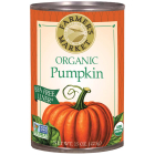 Farmer's Market Organic Pumpkin Puree, 15 oz.