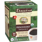 Teeccino French Roast Chicory Roasted Herbal Tea, 10 Tea Bags