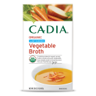 Cadia Organic Low Sodium Vegetable Broth, 32 fl. oz.