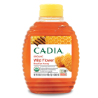 Cadia Organic Wild Flower Brazilian Honey, 16 oz.