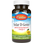 Carlson Solar D Gems 2000IU, 120 softgels