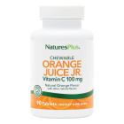 Nature's Plus Orange Juice Jr. Vitamin C, 100 mg, 90 Chewable Tablets