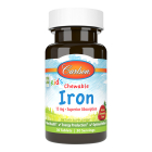 Carlson Kid's Chewable Iron, Strawberry, 30 Tablets