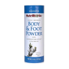 NutriBiotic Body & Foot Powder, Unscented