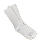 Maggie's Organic Classic Cotton Crew Sock, White Color, Size 9-11