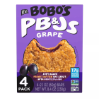 Bobo's PB&Js Grape Oat Bars 4 Count - Front view