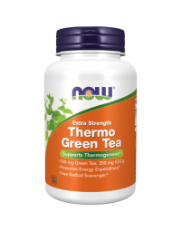 NOW Foods Thermo Green Tea™ Extra Strength - 90 Veg Capsules