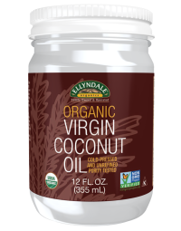 NOW Foods Virgin Coconut Oil in Glass Jar, Organic - 12 fl. oz.