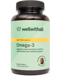 Wellwithall Omega-3, 60 softgels