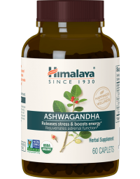 Himalaya Organic Ashwagandha, 60 Caplets