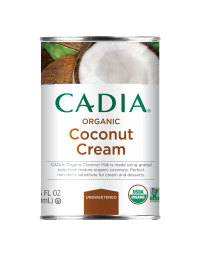 Cadia Organic Coconut Cream, 13.5 fl. oz.