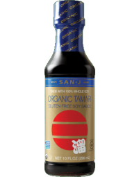 San-J Organic Tamari Soy Sauce, Gluten-Free, 10 fl. oz.