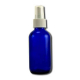 Lotus Light Empty Blue Glass Spray Bottle, 4 oz.